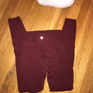 Lululemon wunder under leggings